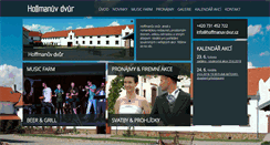 Desktop Screenshot of hoffmanuv-dvur.cz